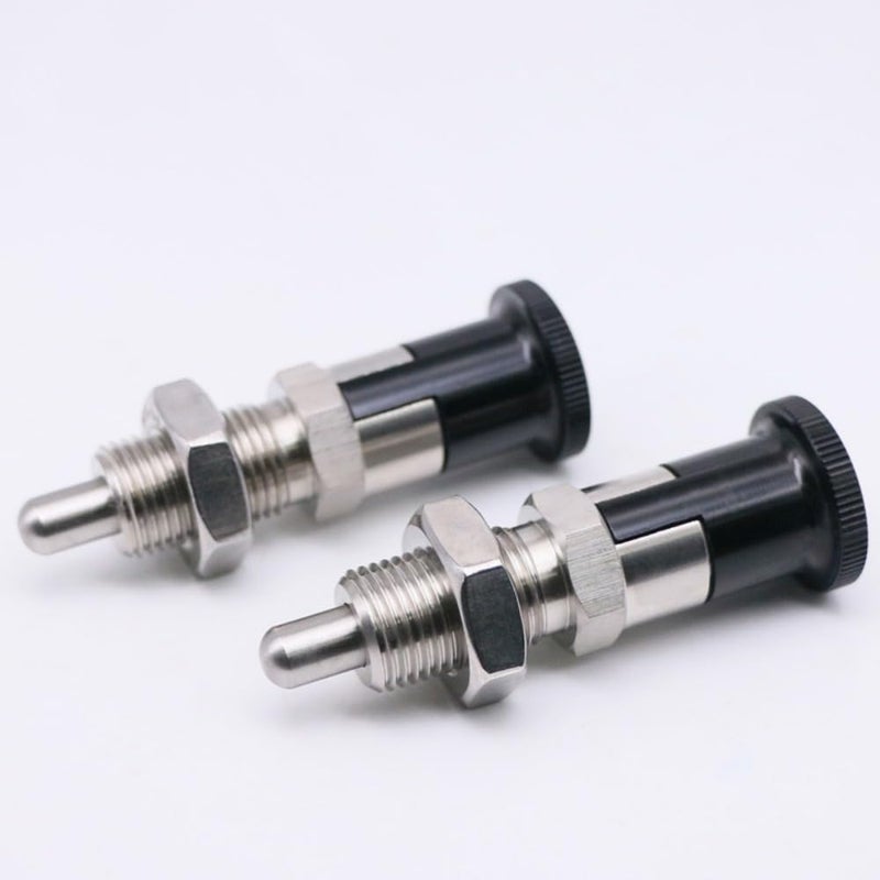 MerciL أداة قفل صندوق الأدوات 2PCS من الفولاذ المقاوم للصدأ مع دبوس زنبركي قابل للسحب - Image 5